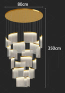 Axyaa Modern LED Pendant Light Chandeliers for Living Room