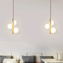 Axyaa Bubble Ball LED Pendant Chandelier for Bedroom and Restaurant