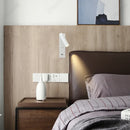 Axyaa LED Reading Wall Lamp with USB Rechargeable Switch - Bedroom Bedside Lighting