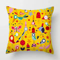 Axyaa Geometric Animal Pattern Cushion Cover for Sofa, Chair, Children's Room