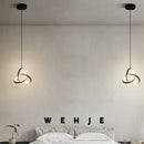 Axya Minimalist Pendant Light for Bedroom & Bathroom Chandelier