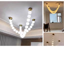 Axyaa Nordic Bean Pendant LED Ceiling Lamp for Indoor Decor