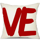 Axyaa Sweetheart Love Hug Pillowcase 45X45cm Home Sofa Décor Cover