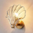 Axya Shell Glass LED Wall Lamp for Home Decor and Bedroom Lighting