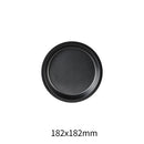 Axyaa Non-Stick Carbon Steel Pizza Pan - Round Oven Tray for Baking & Roasting