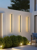 Axyaa Minimalist Outdoor Wall Lamp Strip for Garden Villa Background Lighting