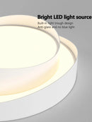 Axyaa Modern Nordic LED Ceiling Light for Master Bedroom