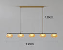 Axyaa Modern LED Pendant Chandeliers for Living and Dining Room Lighting