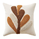 Axyaa Halloween Pumpkin Graphic Circle Velvet Embroidered Throw Pillow Case