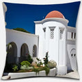 Axyaa Santorini Series Pattern Pillowcase Square Cushion Cover Home Sofa Decor