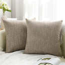 Axyaa Chenille Cushion Cover 45x45cm Soft Luxury Pillowcase for Living Room Sofa