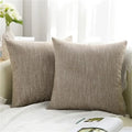 Axyaa Chenille Pillow Cover 45x45cm Soft Luxury Throw Cushion for Living Room Sofa