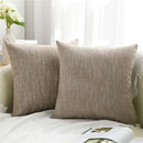 Axyaa Chenille Pillow Cover 45x45cm Soft Luxury Throw Cushion for Living Room