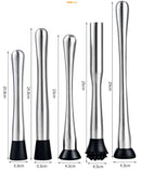 Axya Stainless Steel Cocktail Shaker Ice Crusher Hammer - Barware Tool