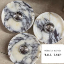 Axyaa Nordic Marble Texture LED Wall Lamp for Home Decoration