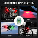 Axyaa LED Strobe Light: Wireless Remote Control, Anti-collision Warning, Flash Indicator