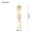 Axyaa Nordic Fabric Ceiling Pendant Chandelier for Living Room and Bedroom