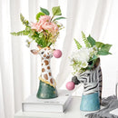 Axyaa Zebra Giraffe Bubbles Vase | Creative Art Home Decor