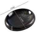 Axyaa Stone Pattern Ceramic Sushi Bowl Set for Restaurant Dining