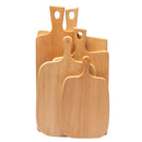 Axyaa Beech Wood Chopping Block for Kitchen Food Prep & Presentation