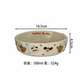 Axyaa Matte Cream Ceramic Deep Plate – Kitchen Tableware for Pasta, Salad, Breakfast