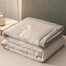Axyaa Zomer Airconditioning Katoen Gooi Deken, Gewassen Quilt, Cooling Dekbed