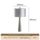 Axyaa Marble LED Table Lamp for Designer Living Room and Bedroom