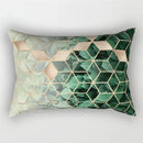 Axyaa Geometric Striped Rectangular Pillowcase for Home Decor