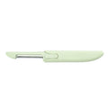 Axyaa Stainless Steel 2-in-1 Fruit Peeler and Kitchen Knife