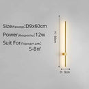 Axyaa Nordic Modern Luxury Wall Lamp for Living Room Bedroom Decor