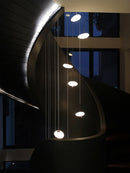 Axyaa Nordic Pebble LED Chandelier for Living Room, Restaurant & Staircase