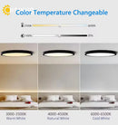 Axyaa Smart LED Ceiling Light - Ultra-thin Dimmable Lighting for Bedroom & Living Room