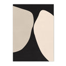 Axyaa Retro Abstract Canvas Painting for Living Room Wall Art Aesthetic