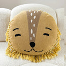 Axyaa Cute Lion Moon Ball Cushion for Kids Room Party Sofa