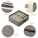 Axyaa Underwear Sports Bra Socks Organizer Box for Wardrobe Drawer Separation