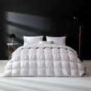 Axyaa 2024 Long-Staple Cotton Down Quilt with 95% White Goose Down - Winter Warmth