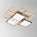 Axyaa Nordic LED Ceiling Lamp Aluminum Acrylic Flush Mount