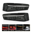 Axyaa Tail Lights for Audi A6 C7 2012-2015, Brake Reverse Signal Running Lamps