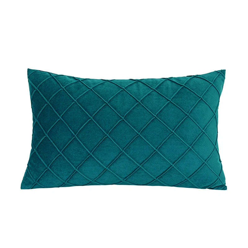 Velvet Cushion Cover 30x50cm - Axyaa Home Decorative Pillowcase, Nordic Style Sofa Couch Décor