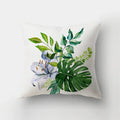 Deer Animal & Natural Leaves Cushion Cover by Axyaa - Home Decoration