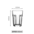 Giant Glass Cup Axyaa Large-capacity Beer Mug Transparent Home Decoration Glass