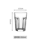 Giant Glass Cup Axyaa Large-capacity Beer Mug Transparent Home Decoration Glass