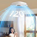 Axyaa Leafless Fan LED Ceiling Light for Modern Bedrooms, Living Rooms, and Dining Rooms