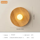 Axyaa Wabi-Sabi Zen Lamp for Bedroom Living Room Tea Room Lighting