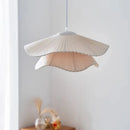 Axyaa Nordic Fabric Shades Chandelier Dining Pendant Lights_CN