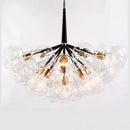 Axyaa Modern Bedroom LED Bubble Glass Pendant Light Warm Atmosphere and Eye Protection