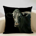 Axyaa Nice Cow Cushion Cover - Decorative Pillow Case for Sofa & Chair