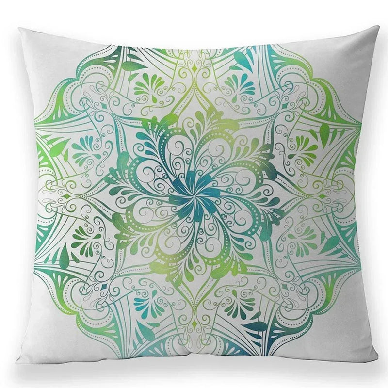 Axyaa Bohemian Mandala Pillow Case - 45*45 cm - Linen Pillowcases