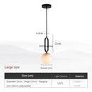 Axyaa Marble Pendant Light Modern Copper Chandelier for Living Room