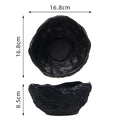 Axyaa Stone Pattern Ceramic Bowl Set for Molecular Cuisine and Dining